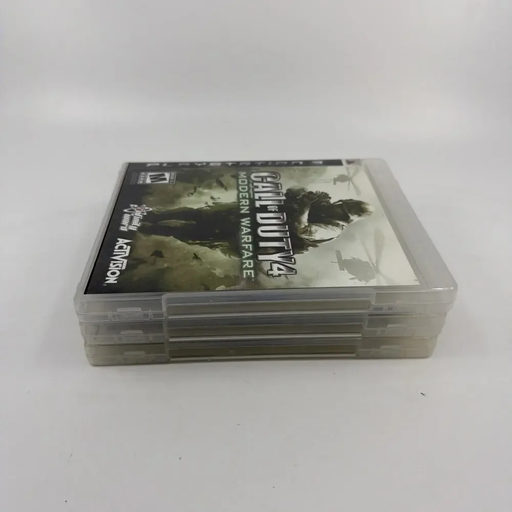 Xbox 360 Call of Duty Lot COD 2 Special Edition MW3 Modern Warfare 3 Black Ops